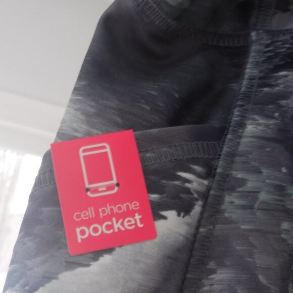 BNWT - Marika Circuit Ankle Legging 25 inch Stormy Sky Granite plus size U.S. 2X - Picture 4 of 13